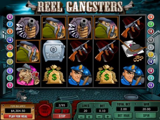 Reel Gangsters Slot Machine