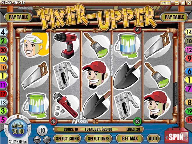 Fixer Upper Slot Machine