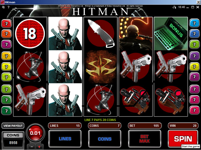 Hitman Slot Machine