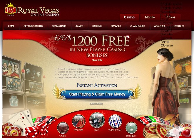 Royal Vegas Casino Review