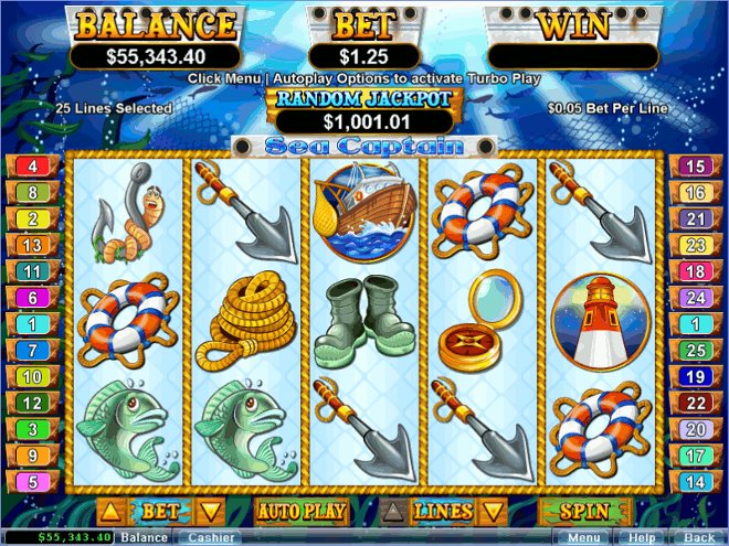 Sea Captain Slot Machine